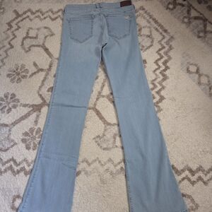 Hollister Women's Light Wash Low Rise Bootcut Jean